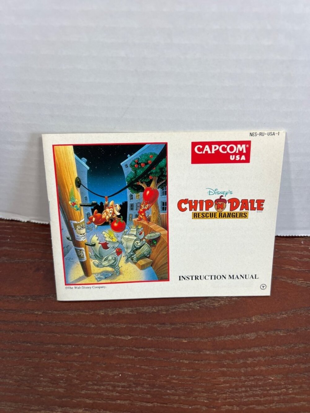 Disneys Chip N Dale Rescue Rangers NES Game Complete In Box Capcom 1990 Tested - Picture 3 of 7